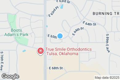 Map image of the property - 6502 S 83rd E Ave