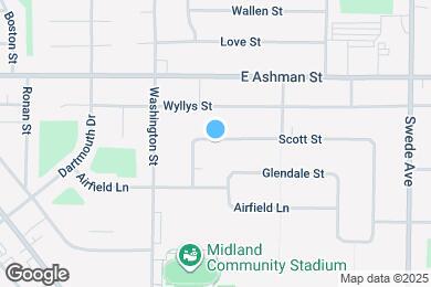 Map image of the property - 1036 Scott St