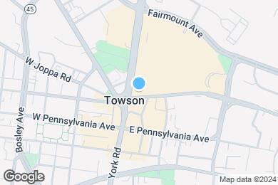 Map image of the property - Avalon Towson