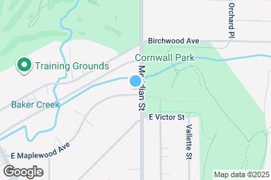 Map image of the property - 1102 E Maplewood Ave