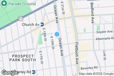 Map image of the property - 608 Ocean Ave