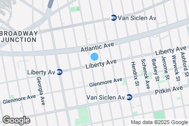 Map image of the property - 445 Liberty Ave
