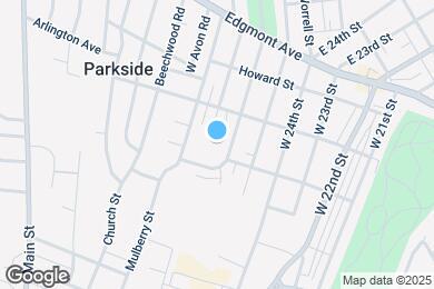 Map image of the property - 211 W Parkway Ave
