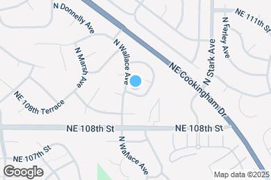Map image of the property - 8504 NE 109th St
