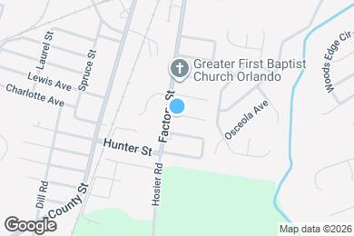 Map image of the property - 503 Kissimmee Ave