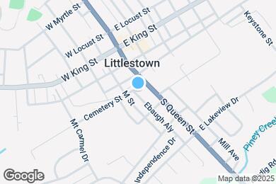 Map image of the property - 8 Cemetery St