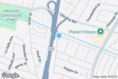 Map image of the property - 3060 Ponderosa Dr