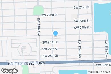 Map image of the property - 4530 SW 25th St