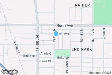 Map image of the property - 2603 N 13th St