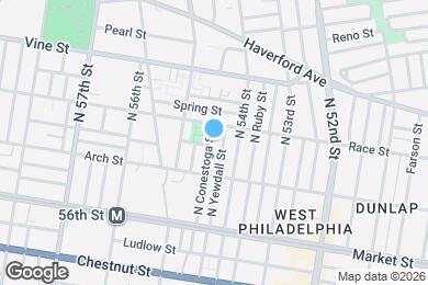 Map image of the property - 143 N Conestoga St