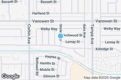 Map image of the property - 6651 Shirley Ave