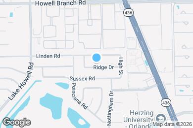Map image of the property - 2141 Ridge Dr