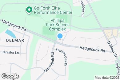 Map image of the property - 6105 Hedgecock Cir