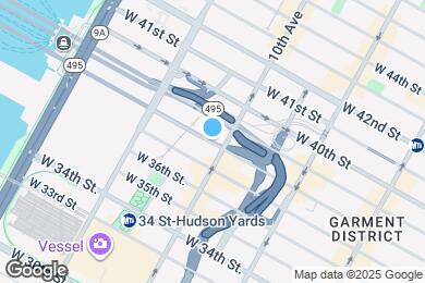 Map image of the property - 515 W 38th St