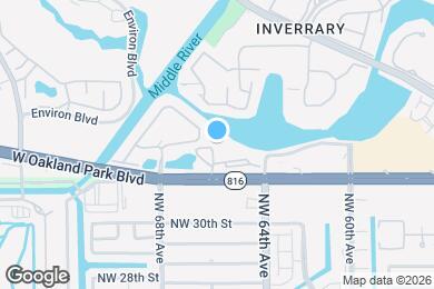 Map image of the property - 6575 W Oakland Park Blvd