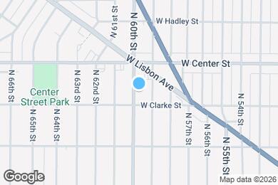 Map image of the property - 2622 N 60th St