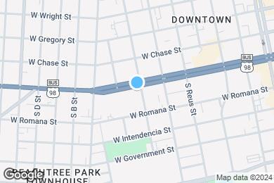 Map image of the property - Palmilla Apartments