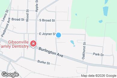 Map image of the property - 206 N Wyrick St