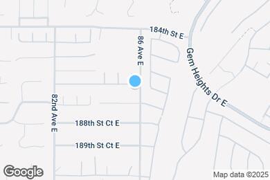 Map image of the property - 8528 186th St Ct E