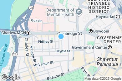 Map image of the property - 25 S Russell St