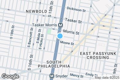 Map image of the property - 1727 S Broad St