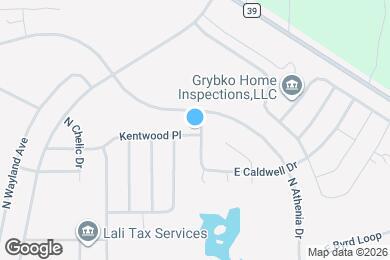 Map image of the property - 214 E Caldwell Dr