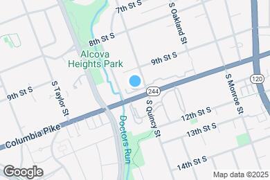 Map image of the property - 4013 Columbia Pike