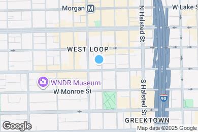 Map image of the property - 936 W Madison St