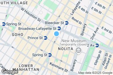 Map image of the property - 284 Lafayette St