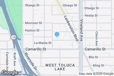 Map image of the property - 11147 La Maida St