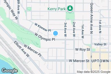 Map image of the property - 330 W Olympic Pl