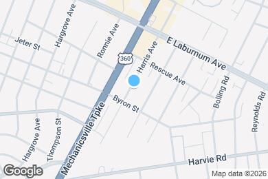 Map image of the property - 3607 Harris Ave