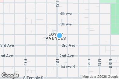 Map image of the property - 184 I St