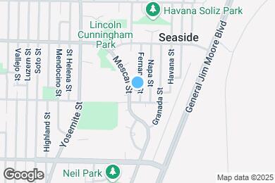 Map image of the property - 1717 Fernando St