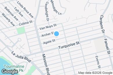 Map image of the property - 938 Agate St