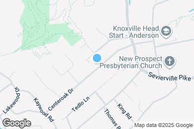 Map image of the property - 617 Centeroak Dr