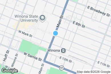 Map image of the property - 77 W Howard St