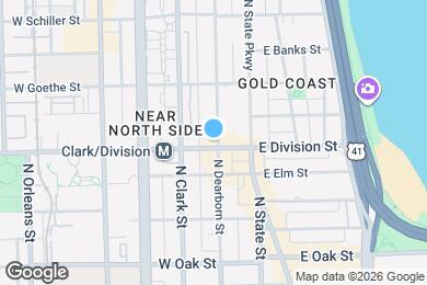 Map image of the property - 1222 N Dearborn St