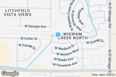 Map image of the property - 12629 W Colter St
