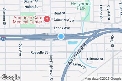 Map image of the property - 2956 Rayford St