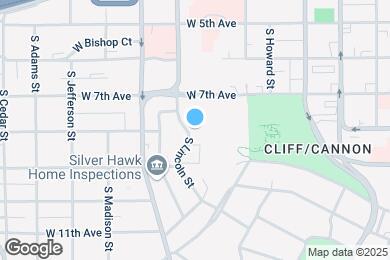 Map image of the property - 801 S Lincoln St