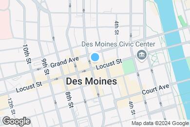 Map image of the property - The Des Moines Building