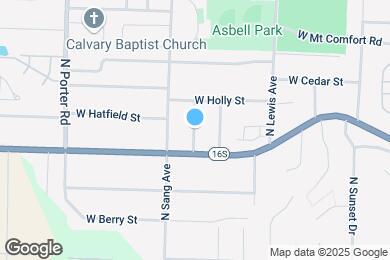 Map image of the property - 1130 N Turner Ave