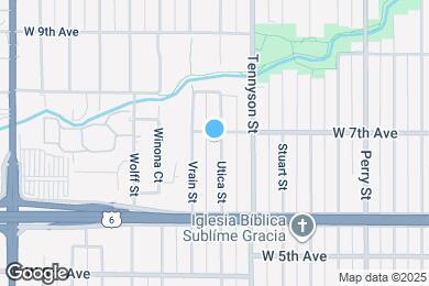 Map image of the property - 675 Utica St