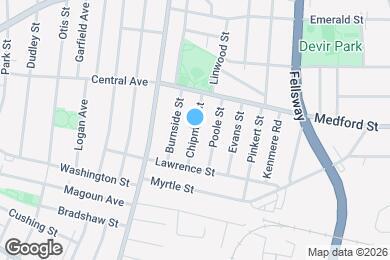 Map image of the property - 38 Chipman St