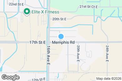 Map image of the property - 1706 17th Ave Dr E