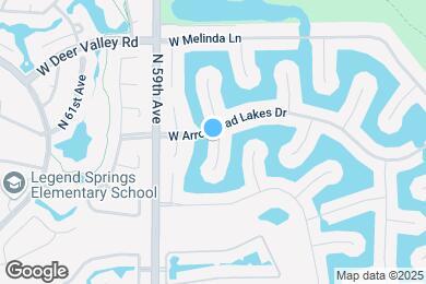 Map image of the property - 21562 N 58th Ave
