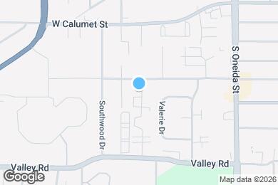 Map image of the property - 2521 Honey Lou Ct