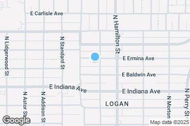 Map image of the property - 728 E Ermina Ave