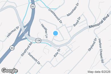 Map image of the property - 2110 Hawthorne St